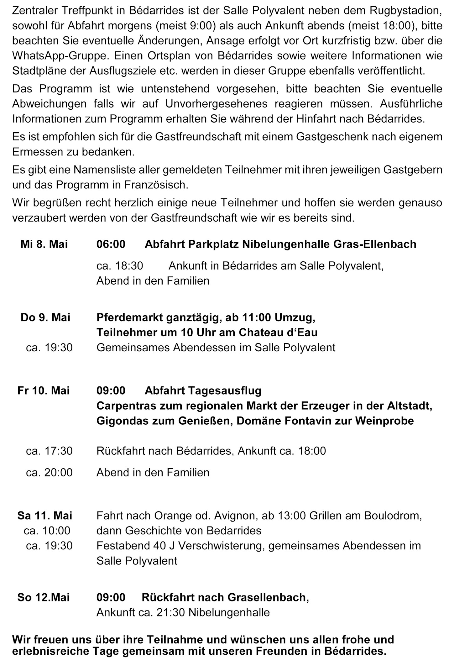 10 TeilnehmerInfo24 Ablauf Programm 2